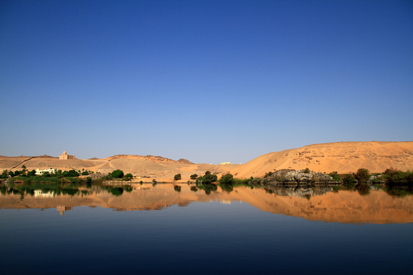 Reflection on River Nile
